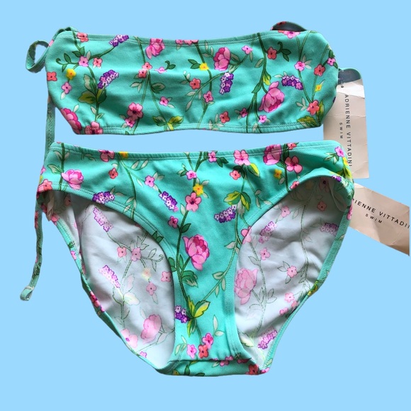 Vintage Adrienne Vittadini 2 Piece Bikini Set - Picture 2 of 4